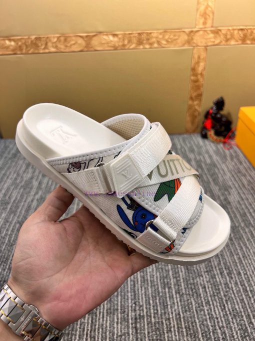 LV One Word Drag LOUIS VUITTON high-end slippers are created one-on-one by Ludeng Yiwei,Branbixdnvpv - Image 2