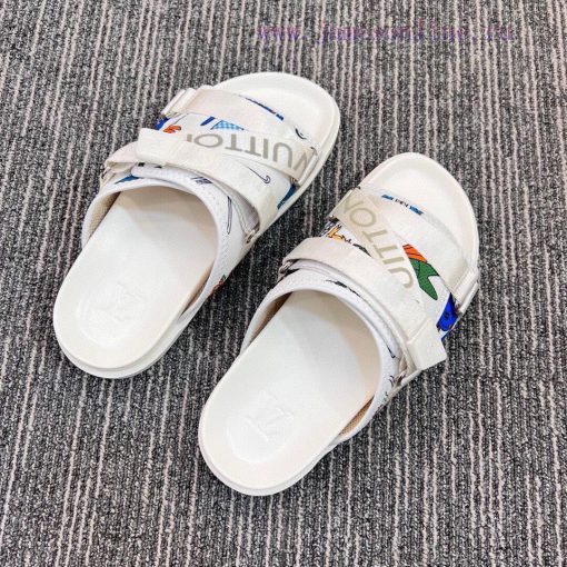 LV One Word Drag LOUIS VUITTON high-end slippers are created one-on-one by Ludeng Yiwei,Branbixdnvpv - Image 8