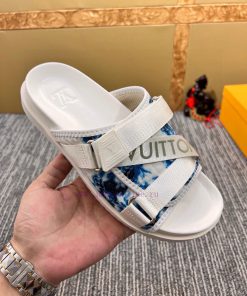 LV One Word Drag LOUIS VUITTON high-end slippers are created one-on-one by Ludeng Yiwei,Brann5d6t6ej