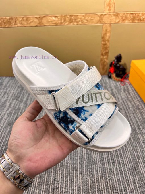 LV One Word Drag LOUIS VUITTON high-end slippers are created one-on-one by Ludeng Yiwei,Brann5d6t6ej - Image 2