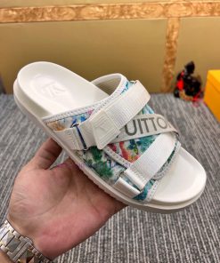 LV One Word Drag LOUIS VUITTON high-end slippers are created one-on-one by Ludeng Yiwei,Branrjum2w6w