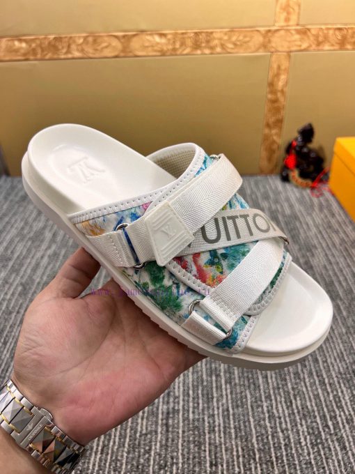 LV One Word Drag LOUIS VUITTON high-end slippers are created one-on-one by Ludeng Yiwei,Branrjum2w6w