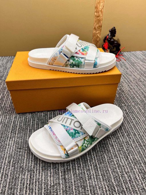 LV One Word Drag LOUIS VUITTON high-end slippers are created one-on-one by Ludeng Yiwei,Branrjum2w6w - Image 4