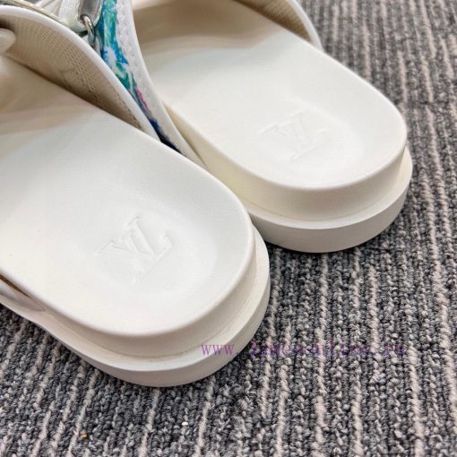 LV One Word Drag LOUIS VUITTON high-end slippers are created one-on-one by Ludeng Yiwei,Branrjum2w6w - Image 7