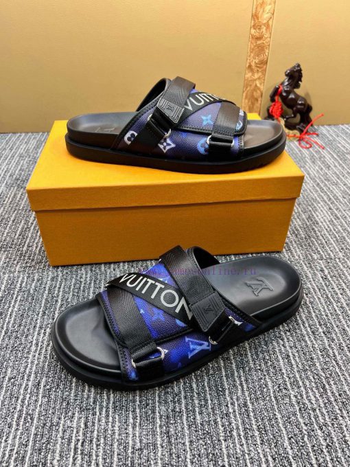 LV One Word Drag LOUIS VUITTON high-end slippers are created one-on-one by Ludeng Yiwei,Brany02cb5m5 - Image 4