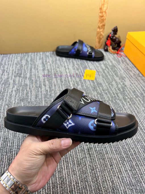 LV One Word Drag LOUIS VUITTON high-end slippers are created one-on-one by Ludeng Yiwei,Brany02cb5m5 - Image 5