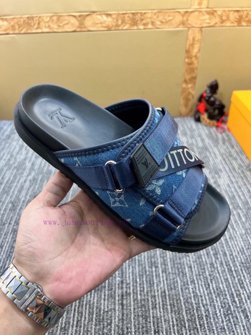 LV One Word Drag LOUIS VUITTON high-end slippers are created one-on-one by Ludeng Yiwei,Branshpo2p6i - Image 2