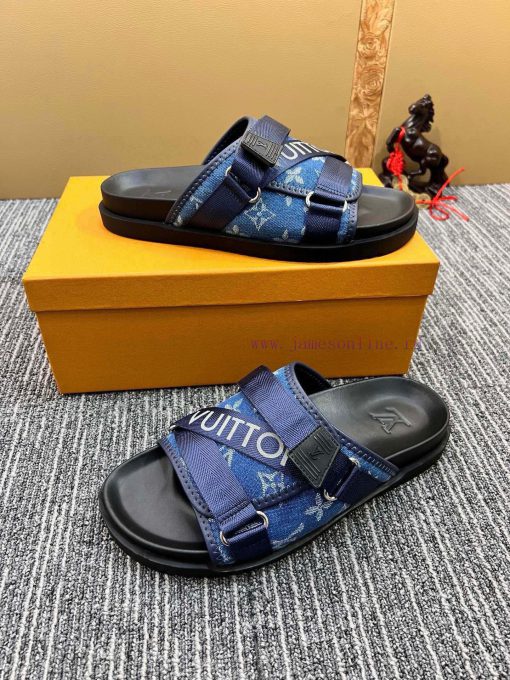 LV One Word Drag LOUIS VUITTON high-end slippers are created one-on-one by Ludeng Yiwei,Branshpo2p6i - Image 4
