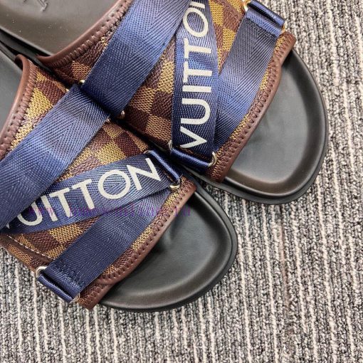 LV One Word Drag LOUIS VUITTON high-end slippers are created one-on-one by Ludeng Yiwei,Bran59wl70bw - Image 6