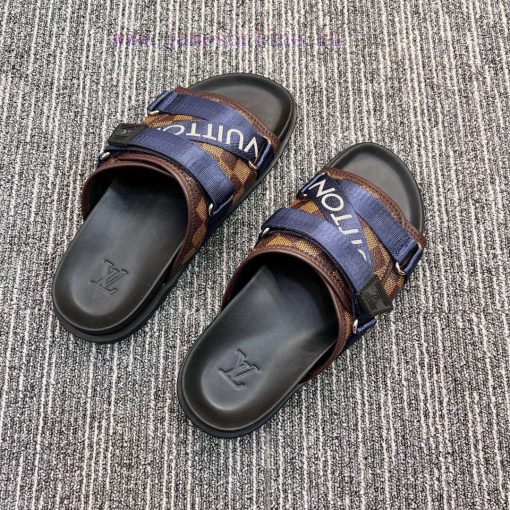 LV One Word Drag LOUIS VUITTON high-end slippers are created one-on-one by Ludeng Yiwei,Bran59wl70bw - Image 8