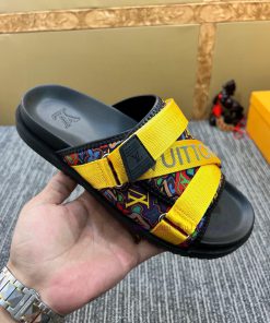 LV One Word Drag LOUIS VUITTON high-end slippers are created one-on-one by Ludeng Yiwei,Bran1jlrp8z5