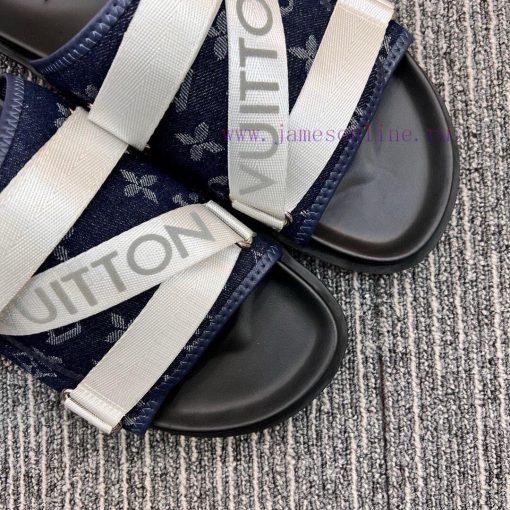 LV One Word Drag LOUIS VUITTON high-end slippers are created one-on-one by Ludeng Yiwei,Branosbd4uwb - Image 6