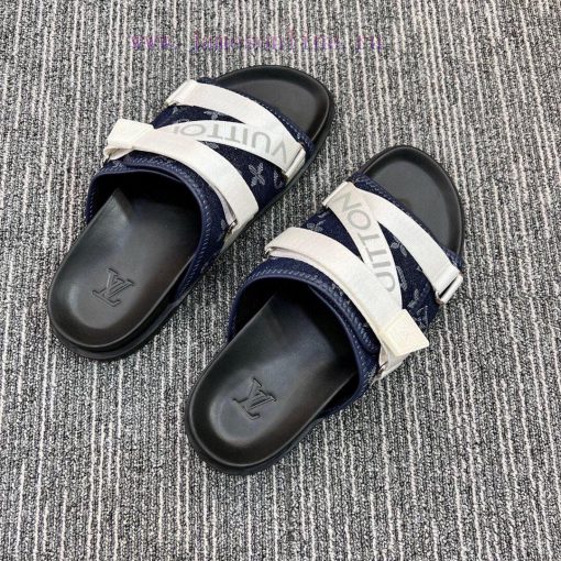 LV One Word Drag LOUIS VUITTON high-end slippers are created one-on-one by Ludeng Yiwei,Branosbd4uwb - Image 8