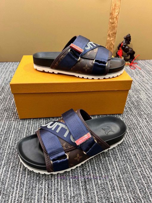 LV One Word Drag LOUIS VUITTON high-end slippers are created one-on-one by Ludeng Yiwei,Branb9911lgz - Image 4