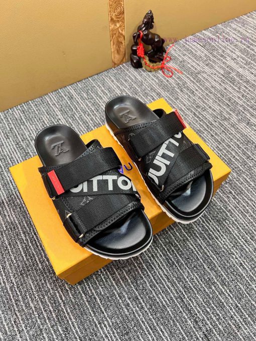 LV One Word Drag LOUIS VUITTON high-end slippers are created one-on-one by Ludeng Yiwei,Branlolgj4t7 - Image 3