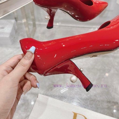 //Dior pointed high-heeled single shoesDior 2024 Summer New Marie Jean Exquisite High Heels dtauyvyl - Image 8