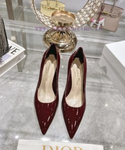 //Dior pointed high-heeled single shoesDior 2024 Summer New Marie Jean Exquisite High Heels uhmno2lr