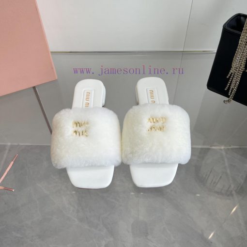 2 ⃣ ️0 ⃣ ️2 ⃣ ️4 ️⃣Miumi*ss New autumn and winter flat wool slippersTop tier—————————Zp's dew06zwjx6 - Image 2