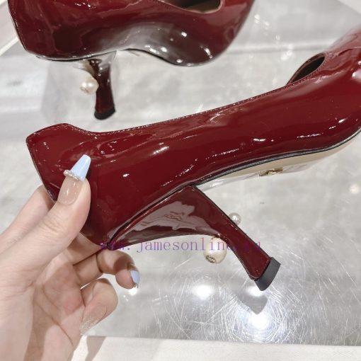 //Dior pointed high-heeled single shoesDior 2024 Summer New Marie Jean Exquisite High Heels uhmno2lr - Image 9