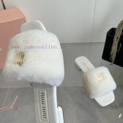 2 ⃣ ️0 ⃣ ️2 ⃣ ️4 ️⃣Miumi*ss New autumn and winter flat wool slippersTop tier—————————Zp's dew06zwjx6 - Image 7