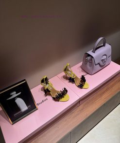 The mostAQUAZURA Big Pineapple Butterfly 🦋 Decorative high heels2024 Spring/Summer Butterflyuvsj5me1