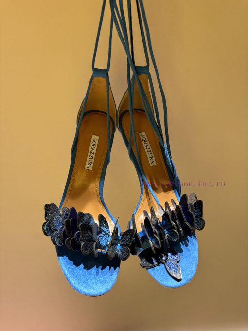 The mostAQUAZURA Big Pineapple Butterfly 🦋 Decorative high heels2024 Spring/Summer Butterflynitv4po0 - Image 10
