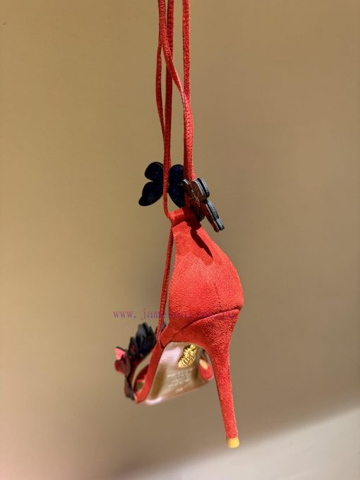 The mostAQUAZURA Big Pineapple Butterfly 🦋 Decorative high heels2024 Spring/Summer Butterflyv8ed00aq - Image 8