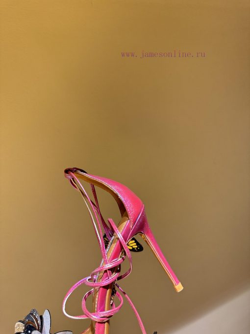 The mostAQUAZURA Big Pineapple Butterfly 🦋 Decorative high heels2024 Spring/Summer Butterflymjtzzbgd - Image 7