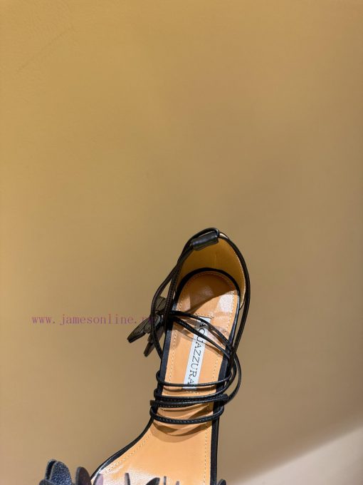 The mostAQUAZURA Big Pineapple Butterfly 🦋 Decorative high heels2024 Spring/Summer Butterflytyz9eqnk - Image 6