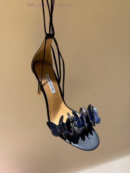The mostAQUAZURA Big Pineapple Butterfly 🦋 Decorative high heels2024 Spring/Summer Butterflytyz9eqnk - Image 8