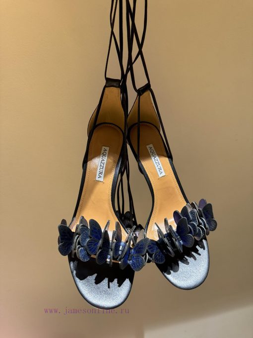 The mostAQUAZURA Big Pineapple Butterfly 🦋 Decorative high heels2024 Spring/Summer Butterflytyz9eqnk - Image 9