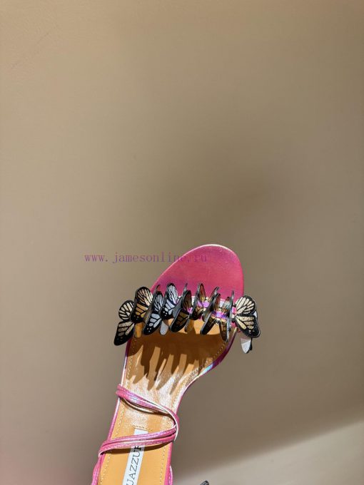 The mostAQUAZURA Big Pineapple Butterfly 🦋 Decorative high heels2024 Spring/Summer Butterfly2o7gv7w8 - Image 5