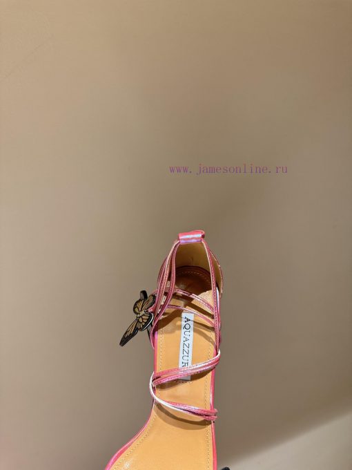 The mostAQUAZURA Big Pineapple Butterfly 🦋 Decorative high heels2024 Spring/Summer Butterfly2o7gv7w8 - Image 6