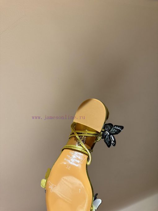 The mostAQUAZURA Big Pineapple Butterfly 🦋 Decorative high heels2024 Spring/Summer Butterflyrc7t7acp - Image 9