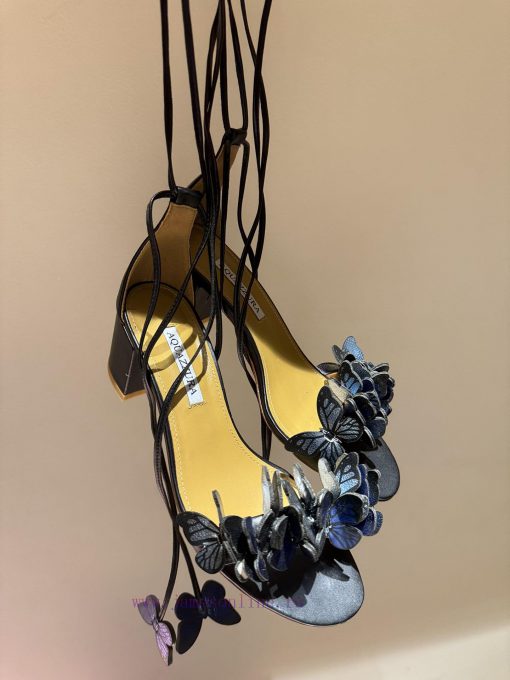 The mostAQUAZURA Big Pineapple Butterfly 🦋 Decorative high heels2024 Spring/Summer Butterflyzodgfpni - Image 9