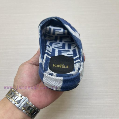 Couple styleFENDI's latest thick soled slippers for spring and summer, featuring an embroideku69qpo9 - Image 8