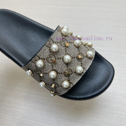'Classic Gucci men's and women's one-piece slippers, Gucci, original 1.1 custom-made, super iz6yhgo4 - Image 7