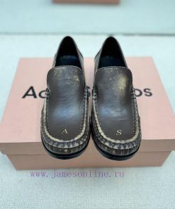 Acne Studios Top EditionThe latest hot stamping logo of the 24s loafer is simply beautiful t55bppg69
