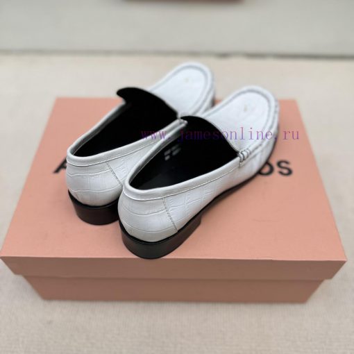 Acne Studios Top EditionThe latest hot stamping logo of the 24s loafer is simply beautiful t19x0704g - Image 4