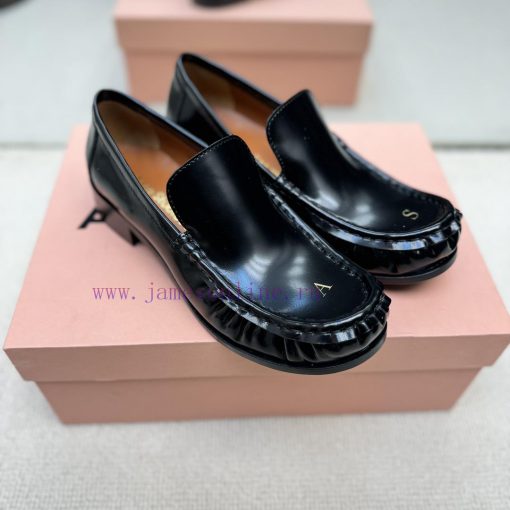 Acne Studios Top EditionThe latest hot stamping logo of the 24s loafer is simply beautiful tt7u314yo - Image 8