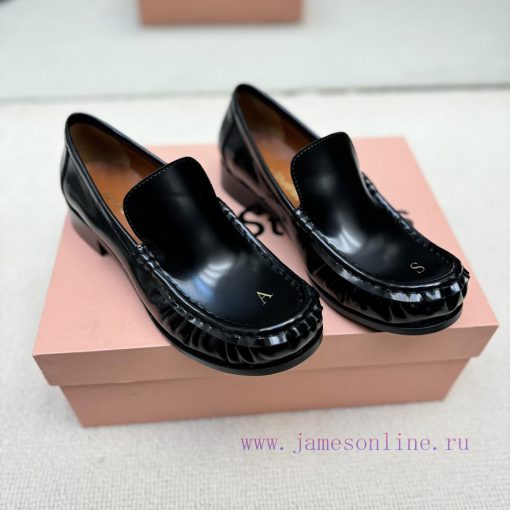 Acne Studios Top EditionThe latest hot stamping logo of the 24s loafer is simply beautiful tt7u314yo - Image 10