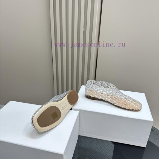 THE ROW24/Spring/Summer Jelly Sandals 🤎 Kendou Same Style ️️ Previous Minimalist Elegant Roum3m4qe1i - Image 5