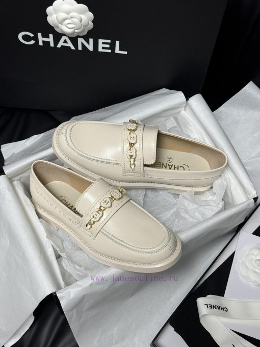 Top qualitychane…l ss24 new arrival～Chanel 24a loafers new productOil wax cowhide brings unptxt3md95 - Image 4