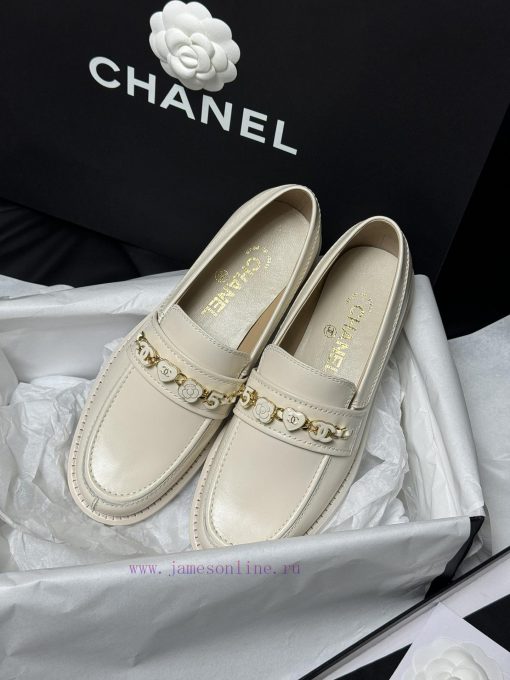 Top qualitychane…l ss24 new arrival～Chanel 24a loafers new productOil wax cowhide brings unptxt3md95 - Image 6