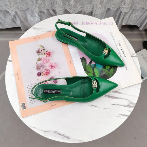 New Top DG2024 official website synchronizes new DG buckle decoration flat sandalsPerfect atruffs73t