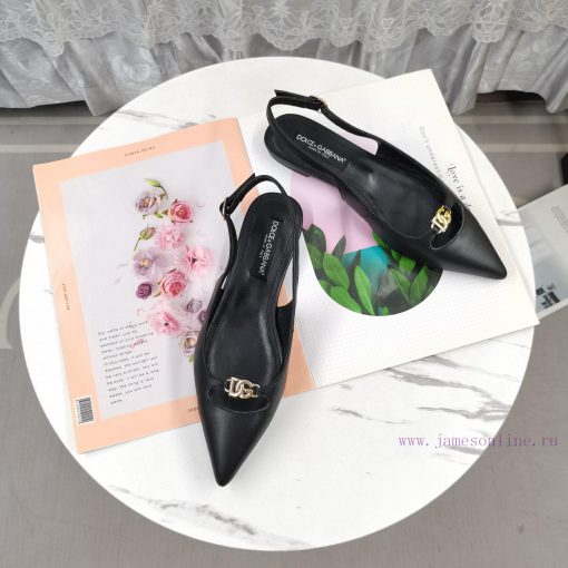 New Top DG2024 official website synchronizes new DG buckle decoration flat sandalsPerfect atszgpzaac - Image 3