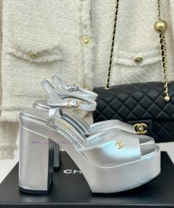 Chanel | Chanel 24P Spring/Summer New ProductsDouble C waterproof platform coarse heel sandazc6nhf99