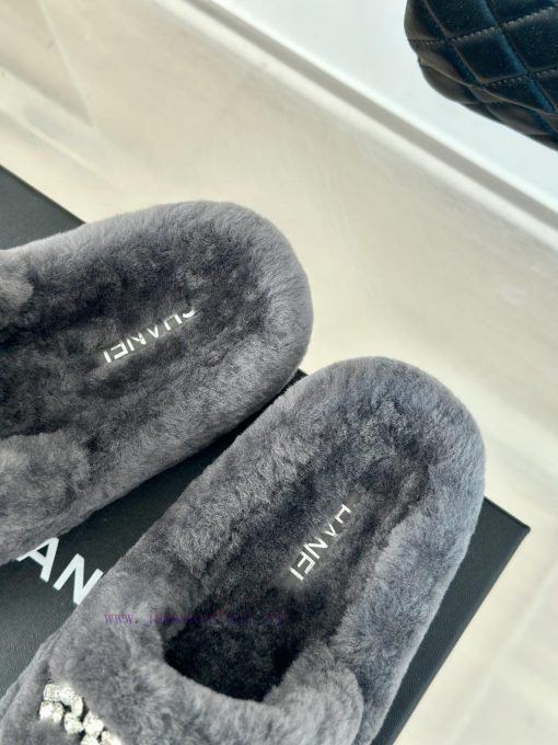 Chanel | Chanel Classic Double C Diamond Thick Bottom Hairy SlippersThe "First to Wear" seri6mv72zg0 - Image 9
