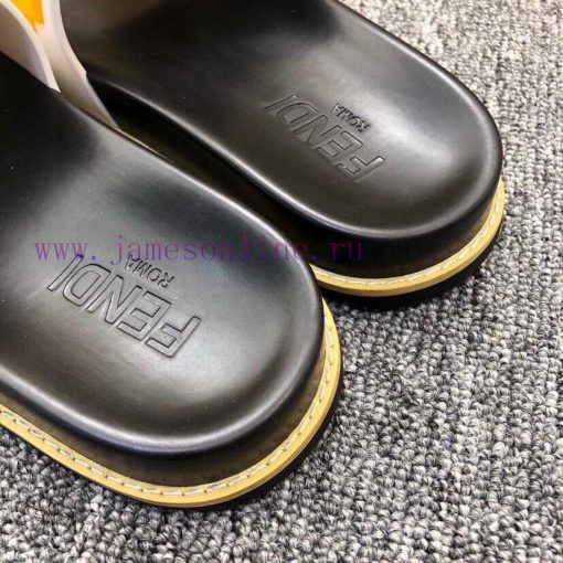 FENDI official website men's slippers and men's shoes are hot selling. The original version c55akjkc - Image 7