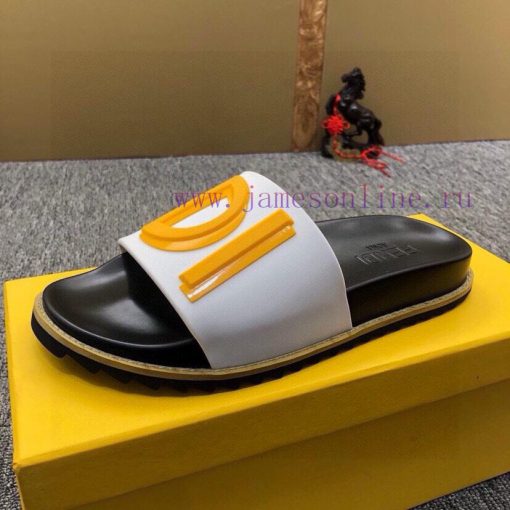 FENDI official website men's slippers and men's shoes are hot selling. The original version c55akjkc - Image 9